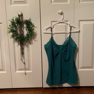 green lacy tank 2YK